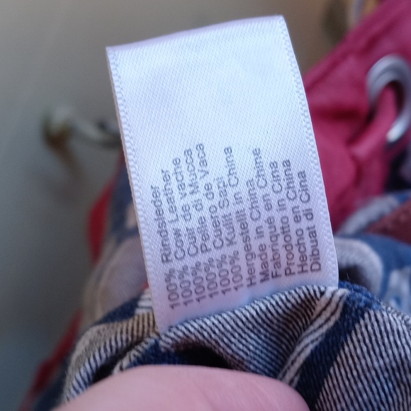 Women's Liebeskind Berlin red leather backpack shoulder bag purse handbag - Picture 16 of 16